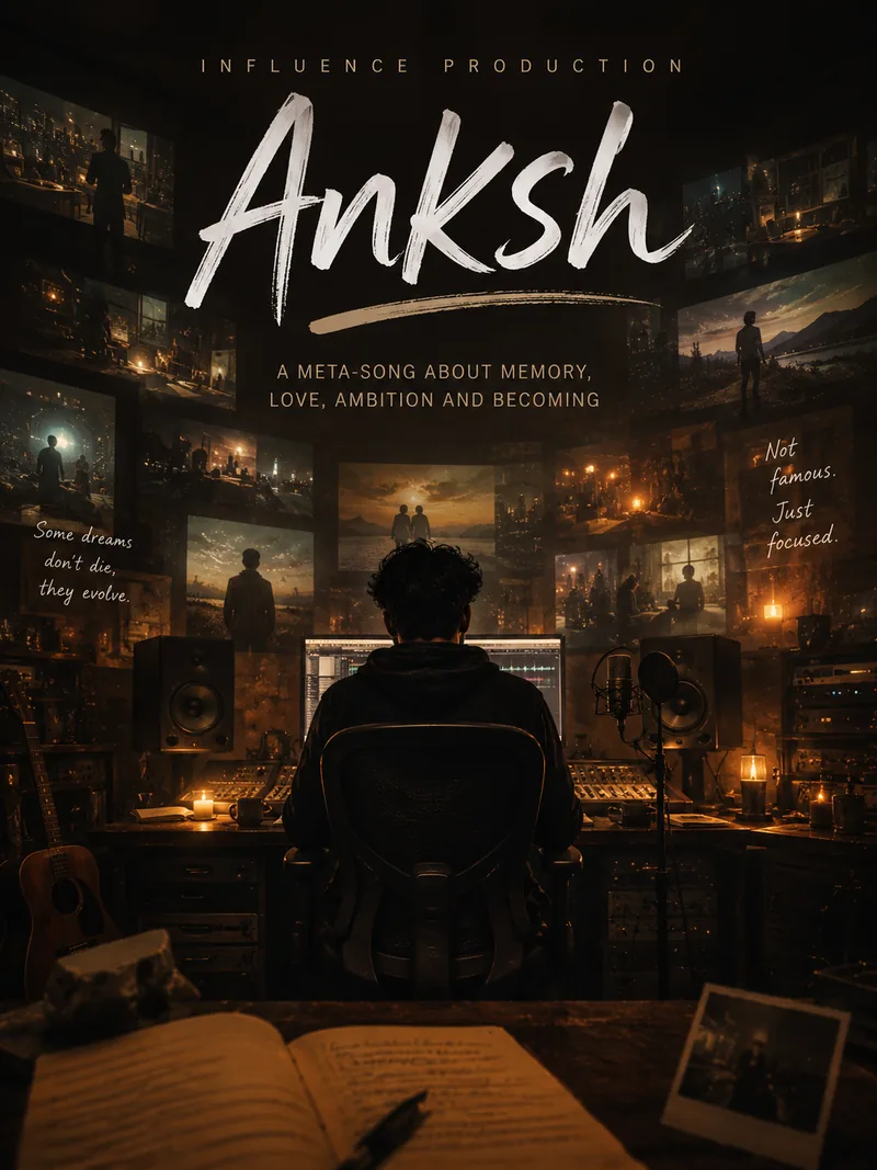 Anksh — official poster artwork by Influence Productions