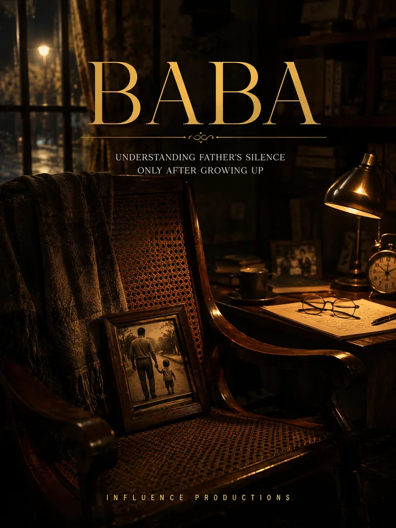 Baba — official poster artwork by Influence Productions