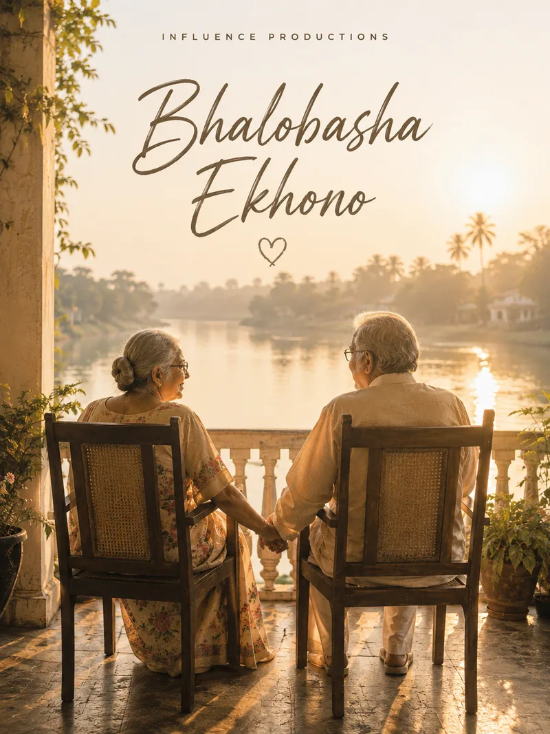 Bhalobasha Ekhono — official poster artwork by Influence Productions