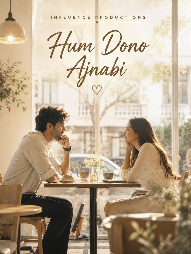 Hum Dono Ajnabi — official poster artwork by Influence Productions