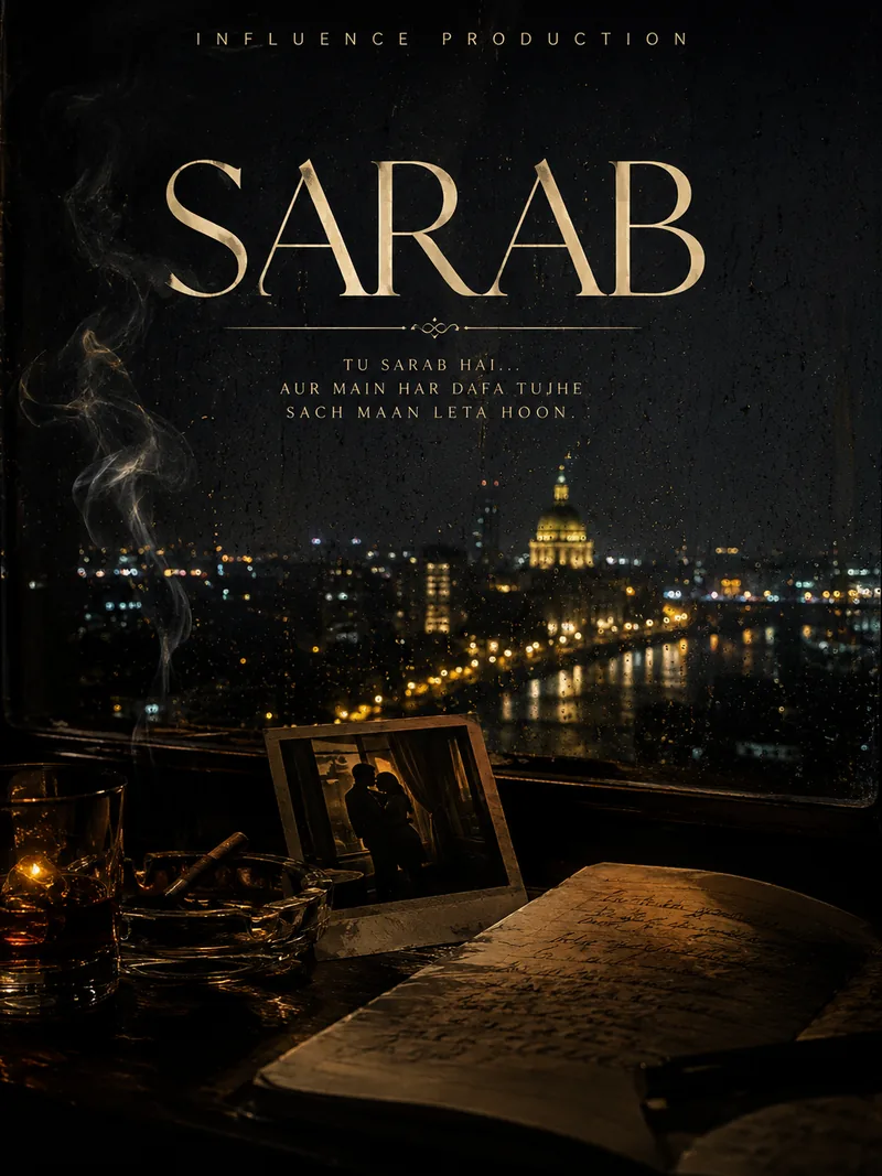 Sarab — official poster artwork by Influence Productions