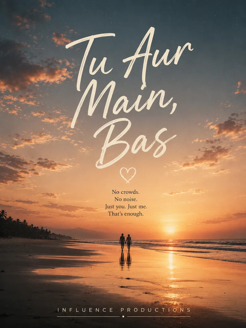 Tu Aur Main, Bas — official poster artwork by Influence Productions